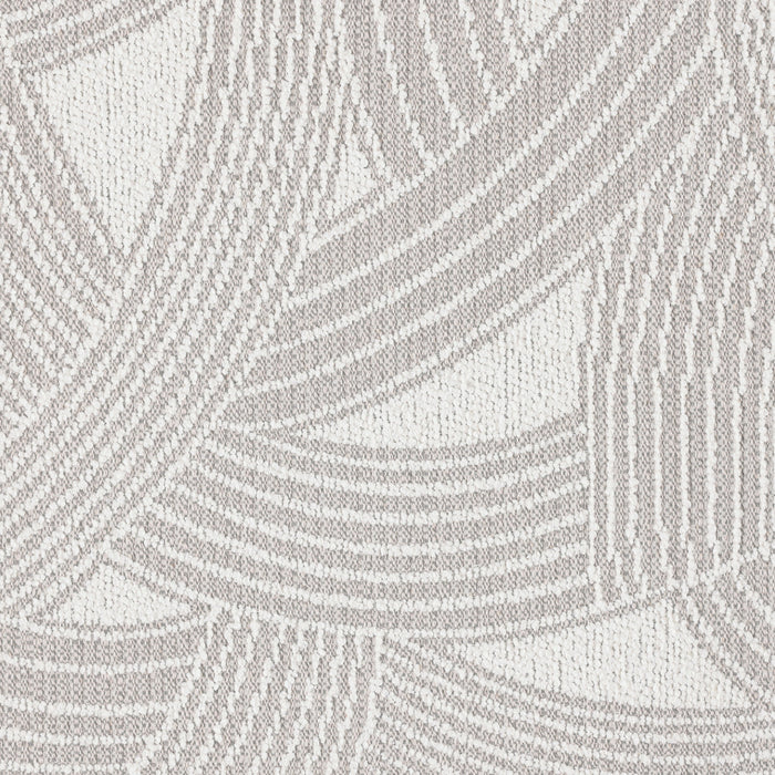 Jeanette Fabric Upholstered Round Arm Accent Chair Beige