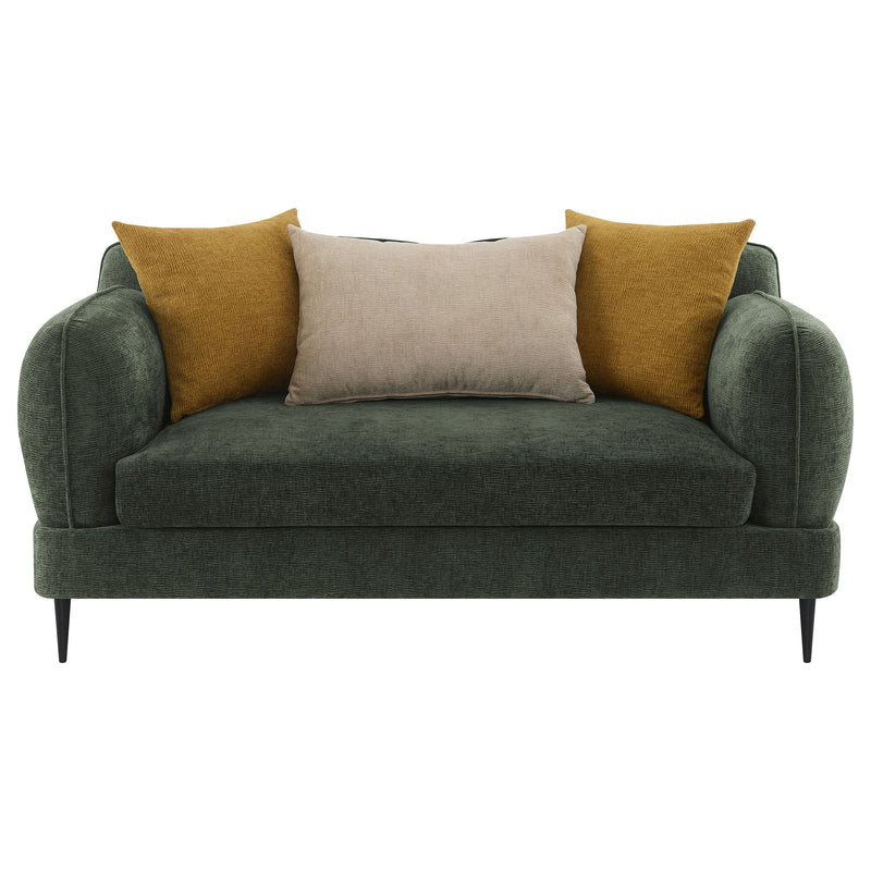 Jade Chenille Upholstered Sofa Set