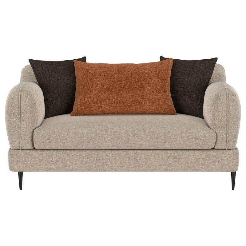 Jade 2-piece Chenille Upholstered Sofa Set