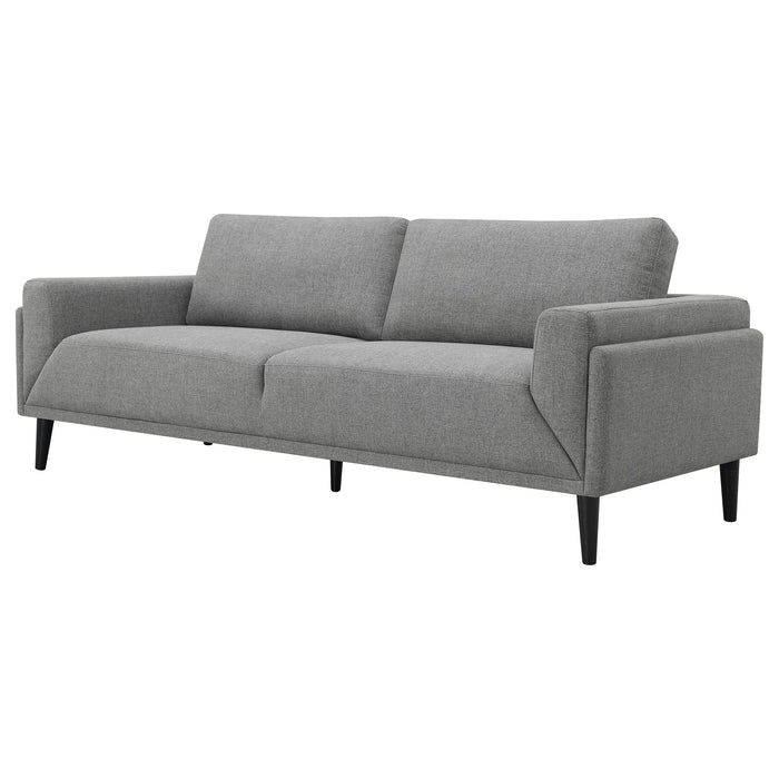 Rilynn Upholstered Track Arms Sofa Grey