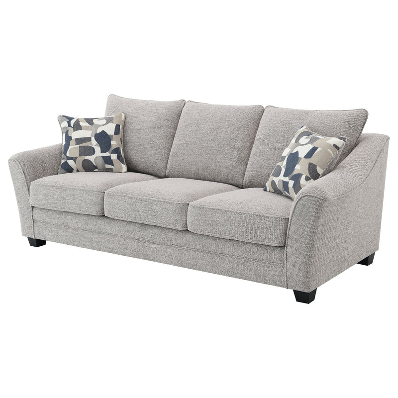 Sofá tapizado Tomkins Boucle Gris Claro