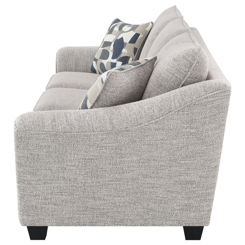 Sofá tapizado Tomkins Boucle Gris Claro