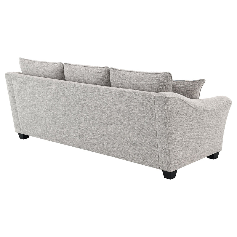 Sofá tapizado Tomkins Boucle Gris Claro