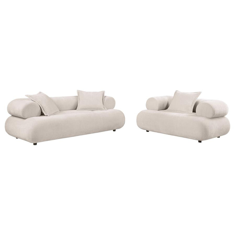 Eskola 2-Piece Chenille Sofa and Accent Chair Set