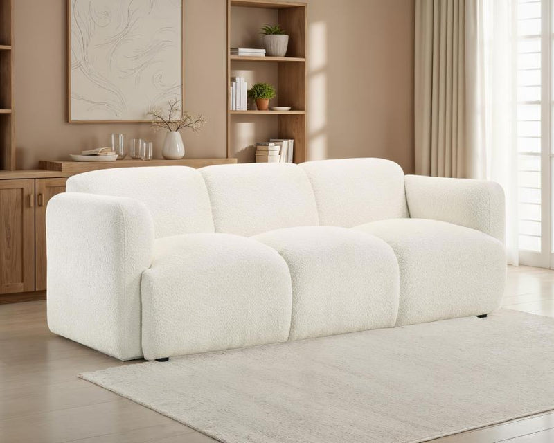 Dorset Fabric Upholstered Round Track Arm Sofa
