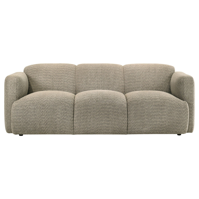 Dorset Fabric Upholstered Round Track Arm Sofa