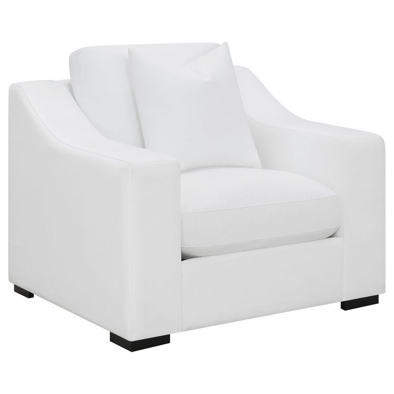 Ashlyn Upholstered Sloped Arm Sofa Set