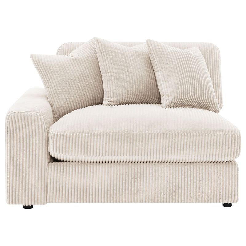 Sofá seccional Blaine tapizado con chaise reversible