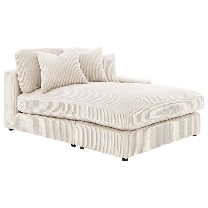 Sofá seccional Blaine tapizado con chaise reversible