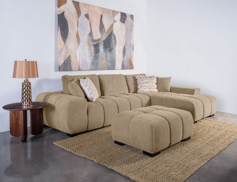 Octavia Upholstered Sectional Chaise Sofa