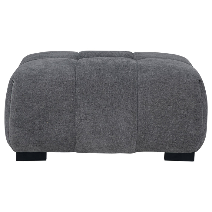 Octavia Upholstered Rectangular Ottoman Camel