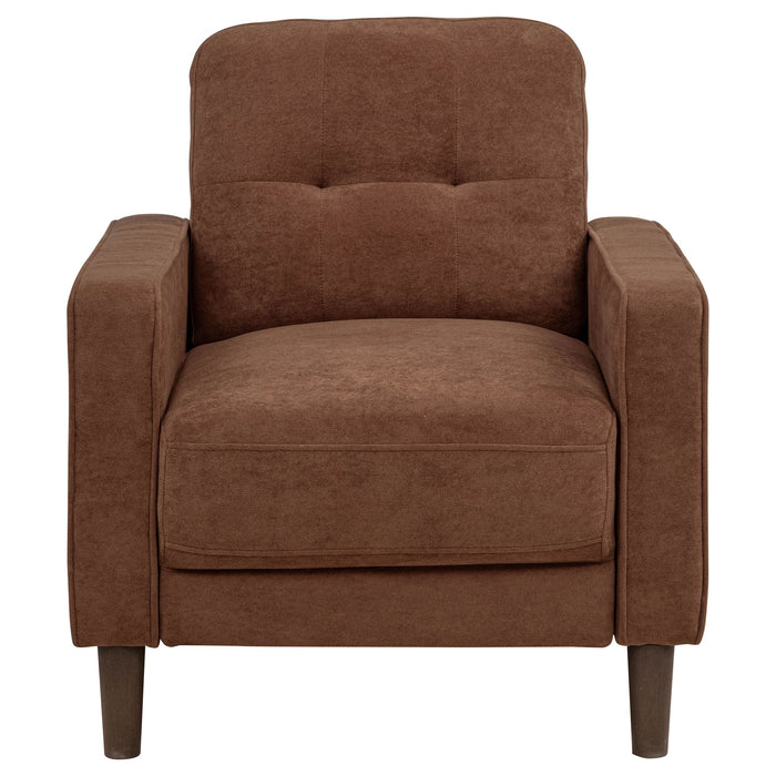 Bowen II Fabric Upholstered Track Arm Accent Chair