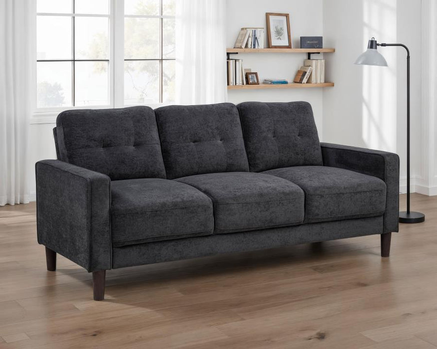 Bowen II Fabric Upholstered Track Arm Sofa