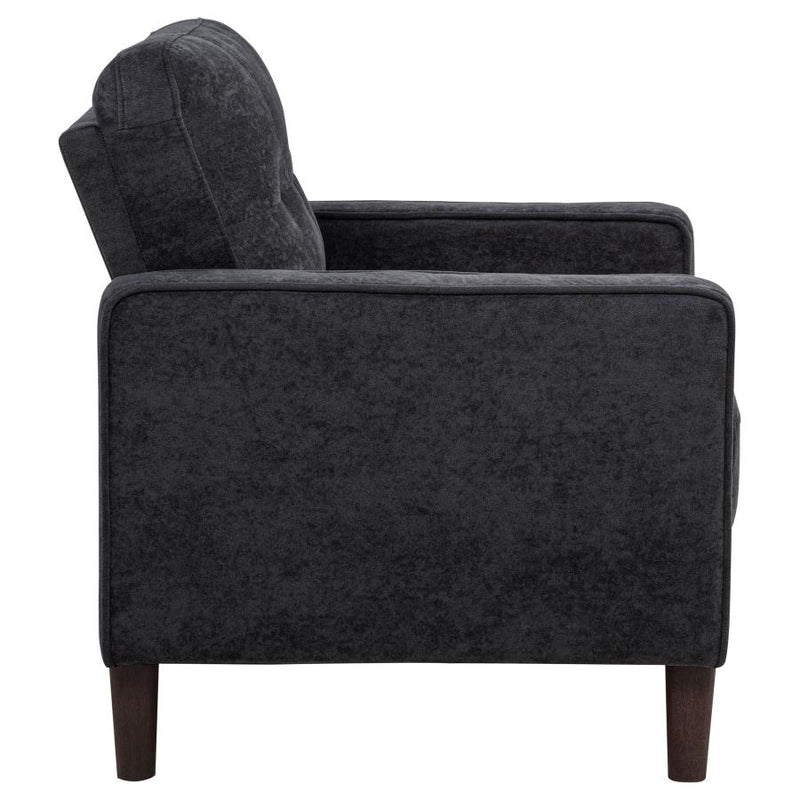 Bowen II Fabric Upholstered Track Arm Chair