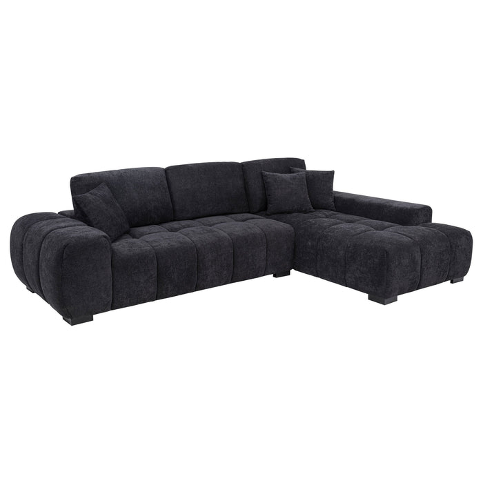 Octavia Upholstered Sectional Chaise Sofa