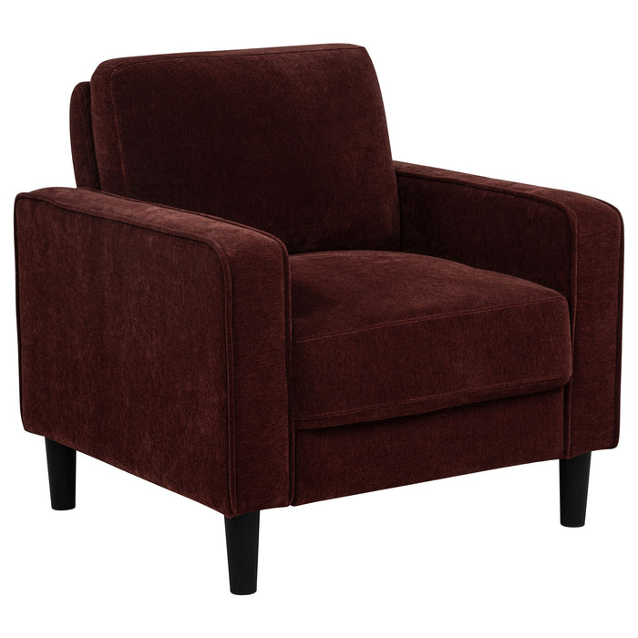 Ruth Upholstered Track Arm Accent Chair