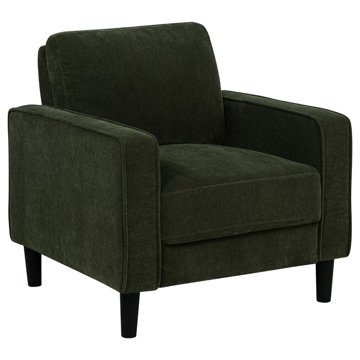 Ruth Upholstered Track Arm Accent Chair