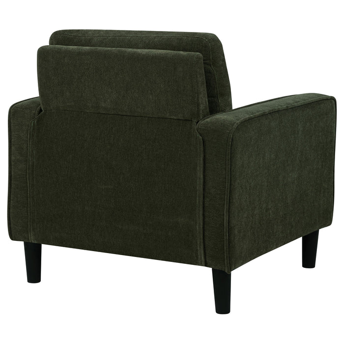 Ruth Upholstered Track Arm Accent Chair