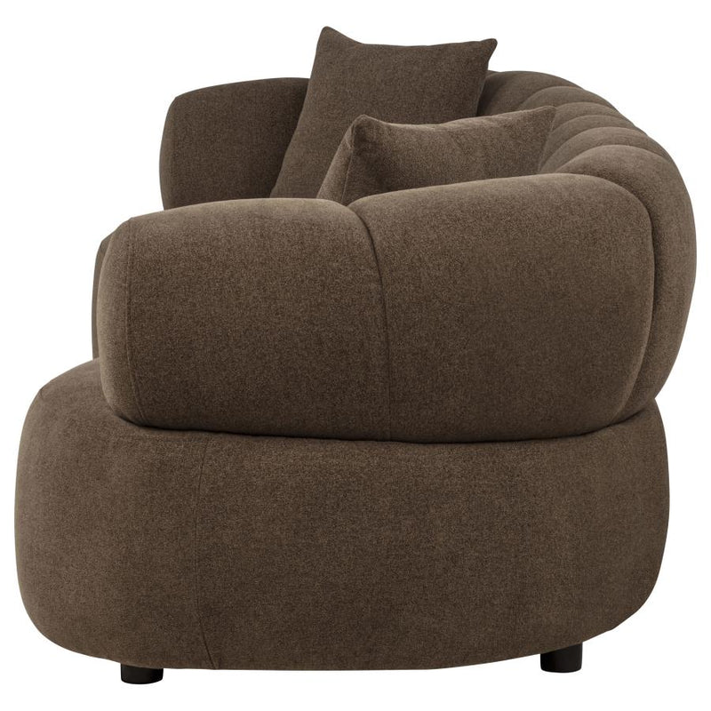 Casarin Fabric Channel-Back Sofa