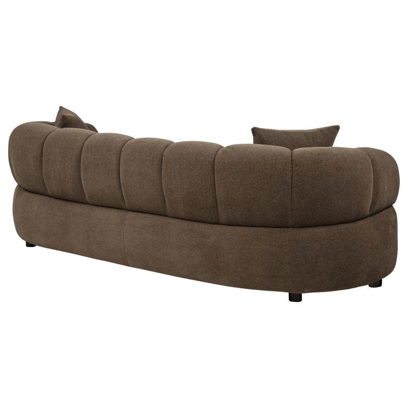 Casarin Fabric Channel-Back Sofa