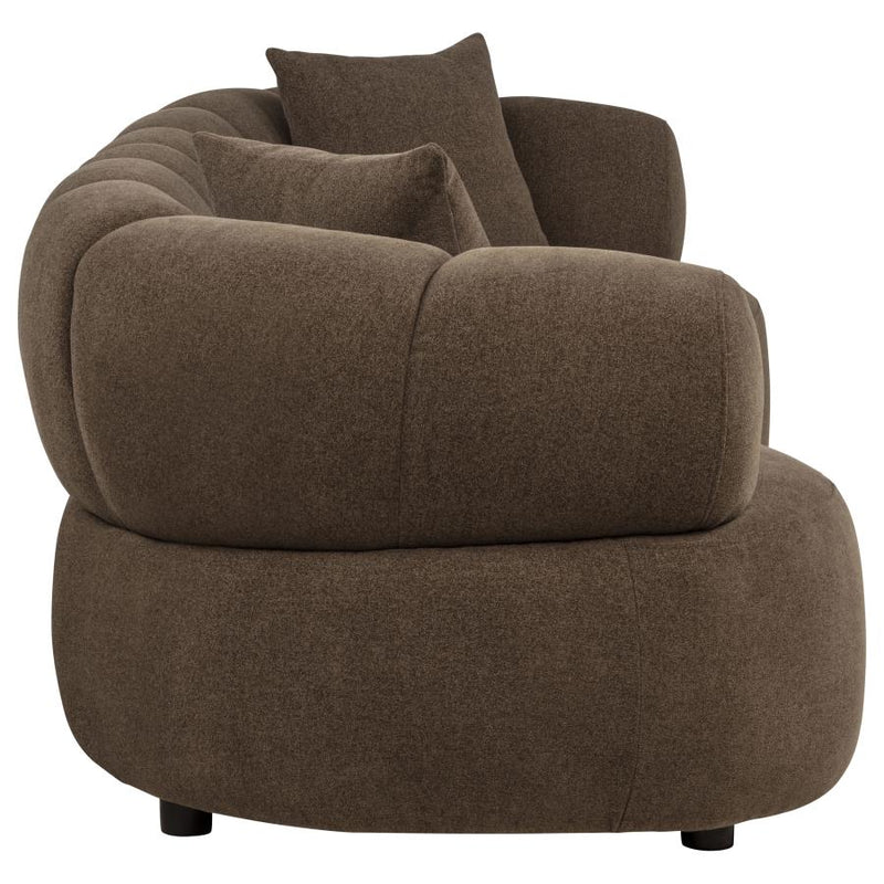 Casarin Fabric Channel-Back Sofa