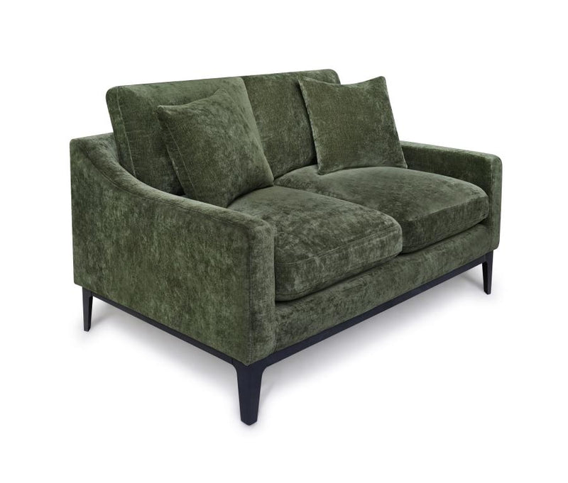 Duarte Transitional Upholstered Loveseat with Reversible Cushions