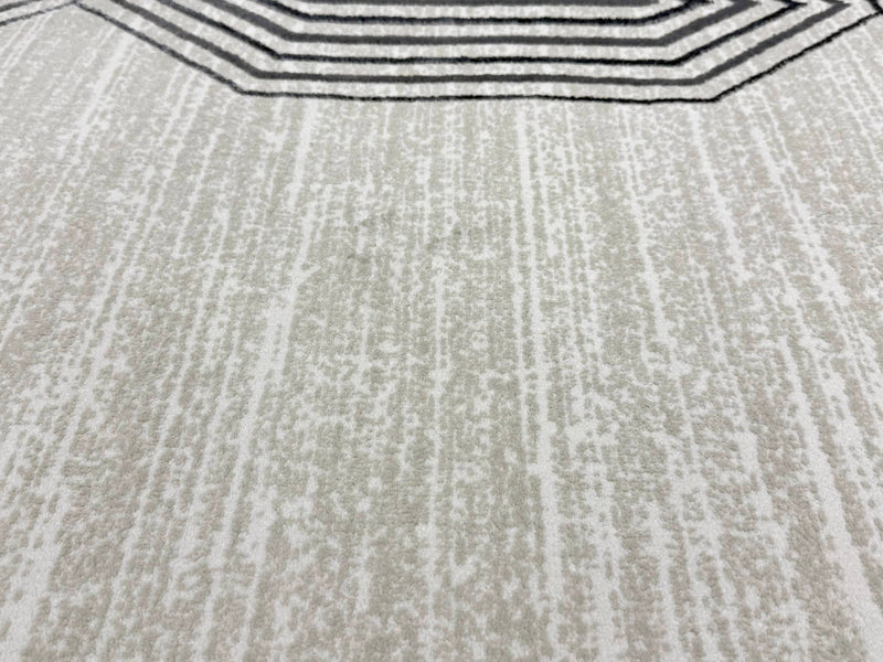 SIGNATURE Rug DESIGN 5201 Cream 2x8 Runner (2'6x7'9")"
