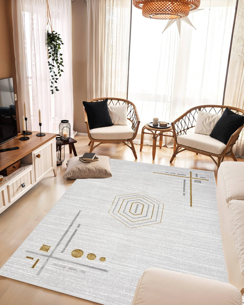 SIGNATURE Rug DESIGN 5202 Grey 2x8 Runner (2'6x7'9")"
