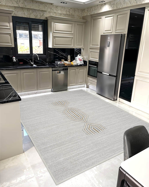 SIGNATURE Rug DESIGN 5203 Grey 2x8 Runner (2'6x7'9")"