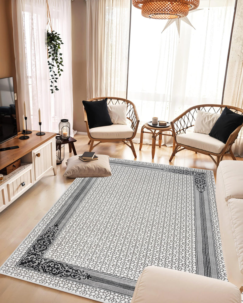SIGNATURE Rug DESIGN 5204 Beige 2x8 Runner (2'6x7'9")"