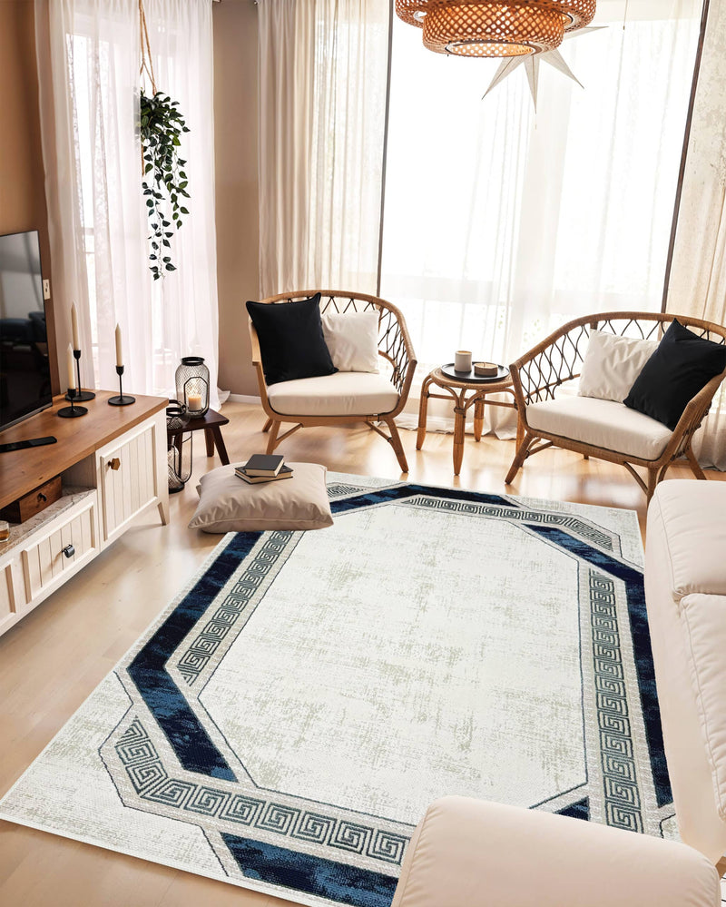 SIGNATURE Rug DESIGN 5206 Cream 2x8 Runner (2'6x7'9")"