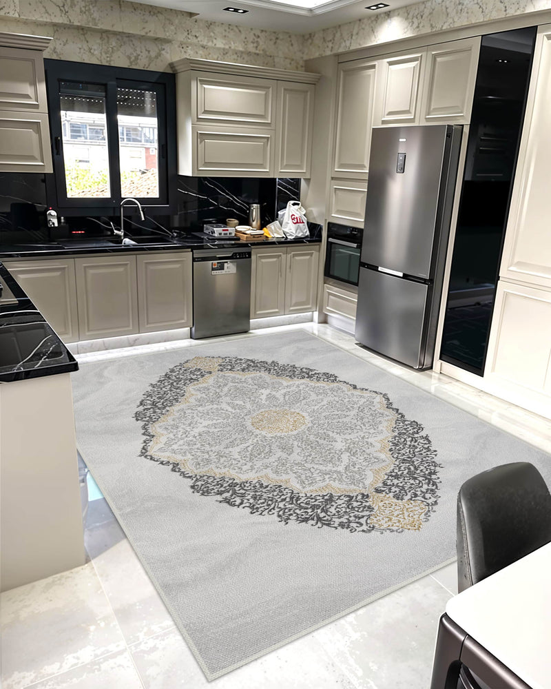 SIGNATURE Rug DESIGN 5208 Grey 5x8 (5'2x7'5")"