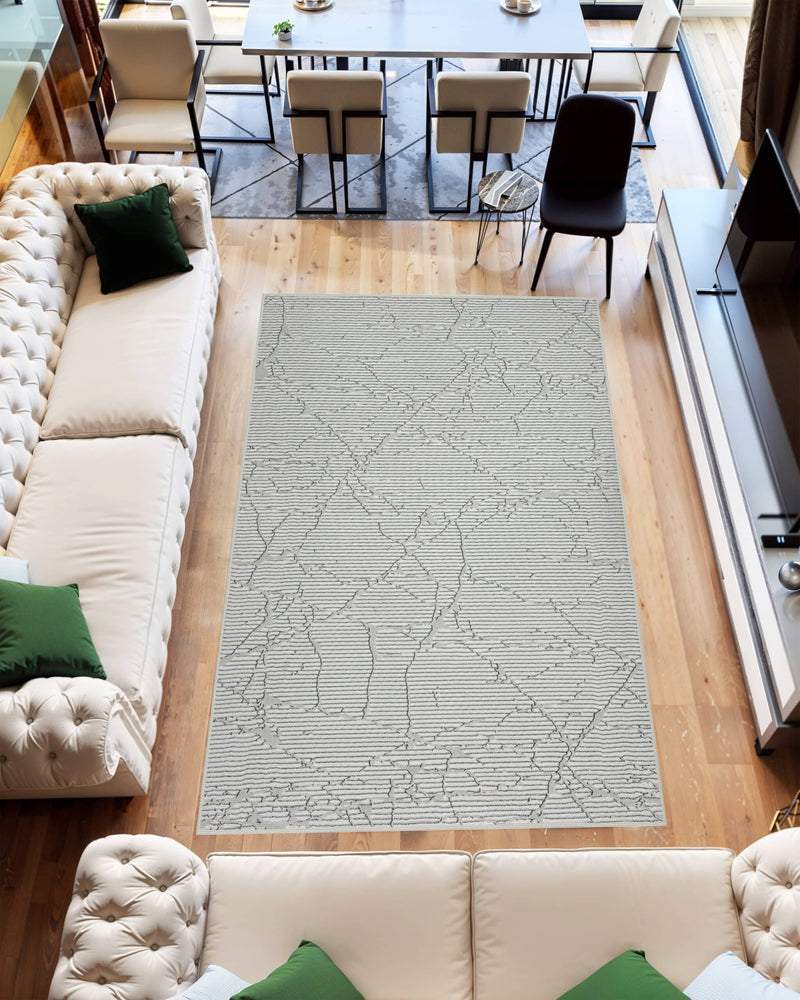 SIGNATURE Rug DESIGN 5210 Cream 5x8 (5'2x7'5")"