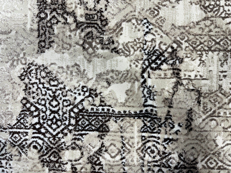 OLIVIA Rug DESIGN 5215 Beige 2x8 Runner (2'6x7'9")"