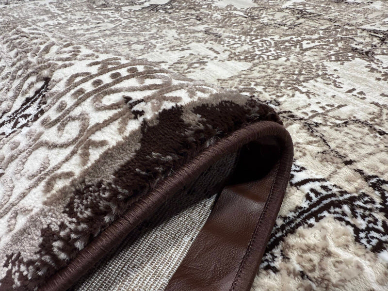 OLIVIA Rug DESIGN 5215 Grey 5x8 (5'2x7'5")"