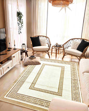 TRIBAL Rug DESIGN 5513 Cream 8x11 (7'8x10'8")"