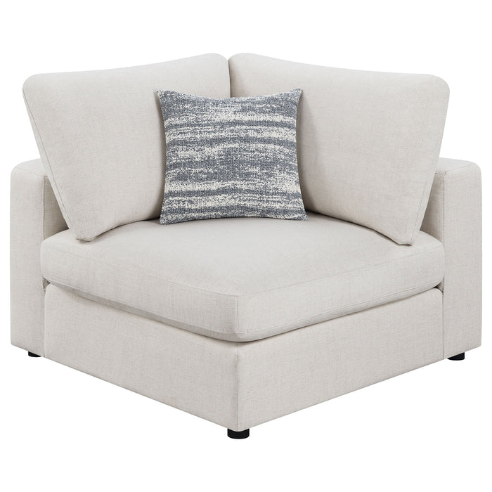 Serene  Upholstered Modular Sectional Sofa Beige