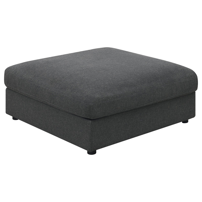 Serene Square Upholstered Ottoman