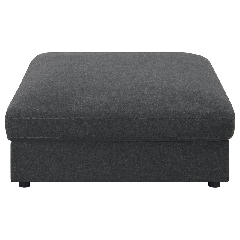 Serene Square Upholstered Ottoman