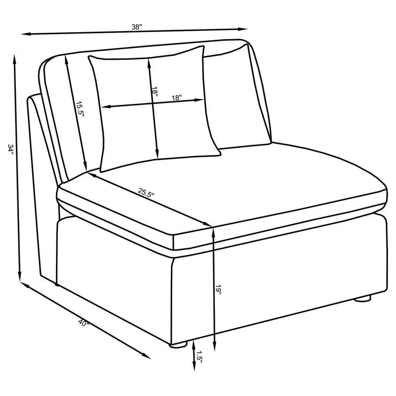 Hobson Upholstered Modular Sectional Sofa