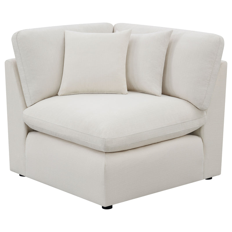 Esquinero tapizado Hobson Ivory