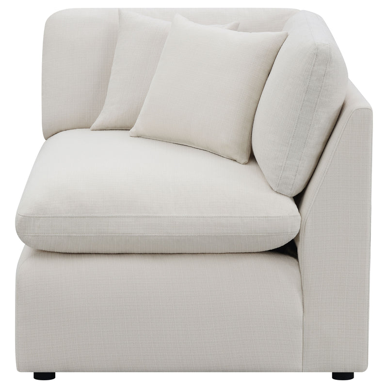 Esquinero tapizado Hobson Ivory