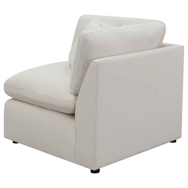 Esquinero tapizado Hobson Ivory