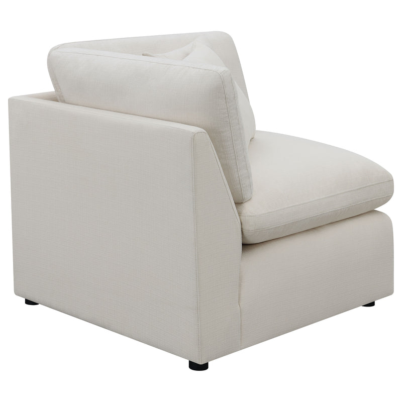 Esquinero tapizado Hobson Ivory