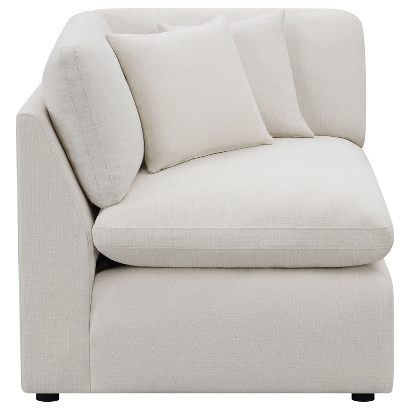 Esquinero tapizado Hobson Ivory