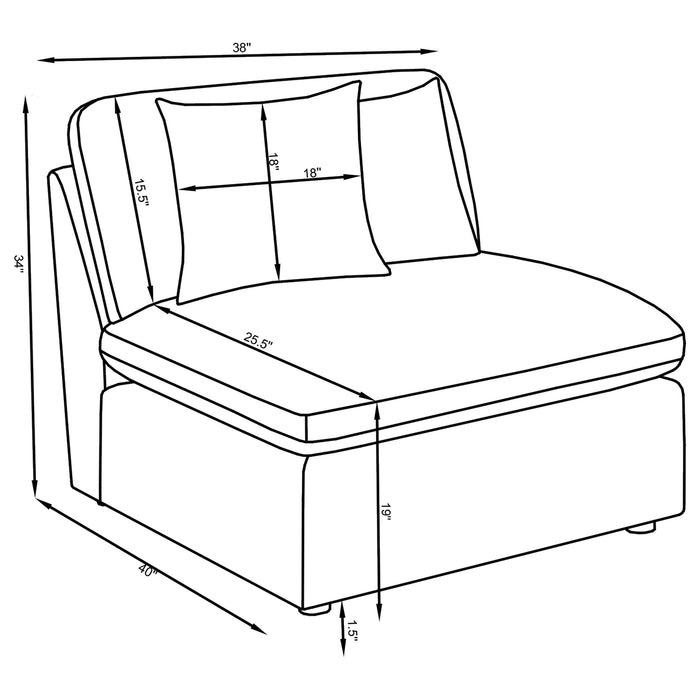 Hobson Upholstered Modular Sectional Sofa