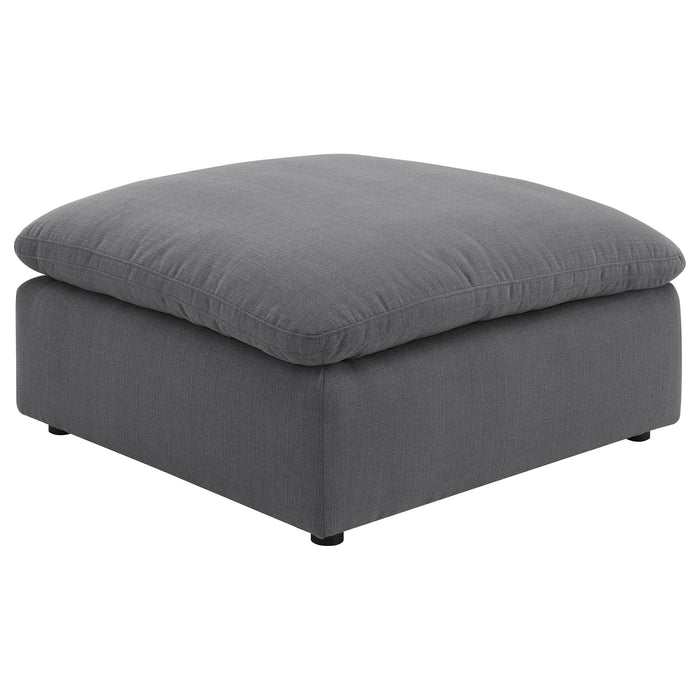 Hobson  Upholstered Modular Sectional Sofa Charcoal