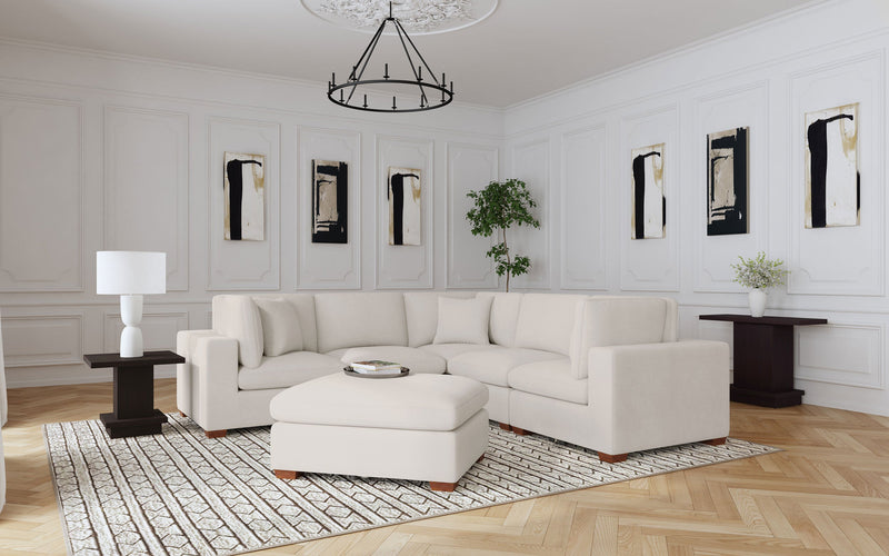 Sofá Seccional Modular Tapizado Lakeview