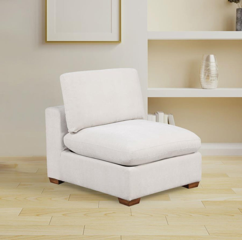 Sillón sin brazos tapizado Lakeview