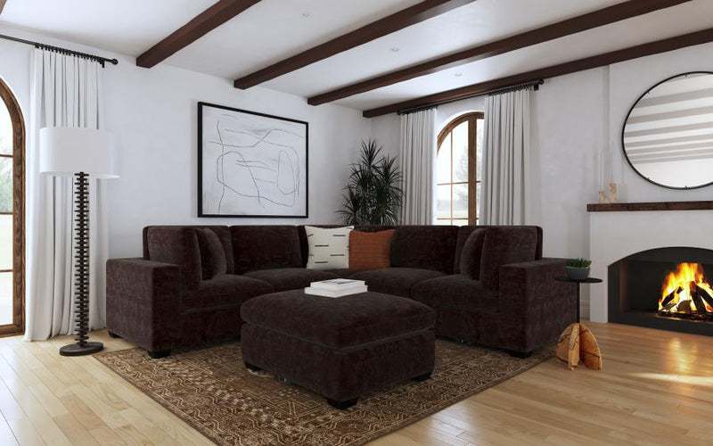 Sofá Seccional Modular Tapizado Lakeview